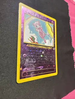 Mew 1/18 Reverse Holo Promo - Southern Islands - Pokemon TCG 2001 Vintage - Image 3