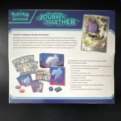 Pokemon TCG Scarlet & Violet Journey Together Elite Trainer Box Zorua Zoroark - Image 2