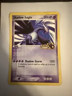 Shadow Lugia Promo Pokemon XD Gale of Darkness Nintendo 2005 Holo Rare LP - Image 1