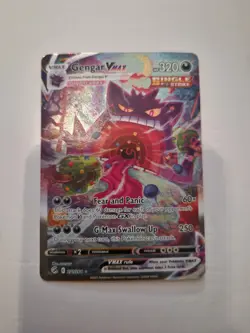 Pokemon 2021 Gengar VMAX 271/264 Alt Art Secret Rare Fusion Strike PSA 9 - Image 1