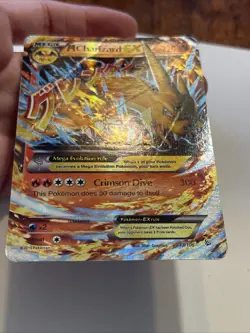 Pokemon TCG Mega-Charizard-EX Evolutions 13/106 Holo Rare EX HP 220 Crimson Dive - Image 5