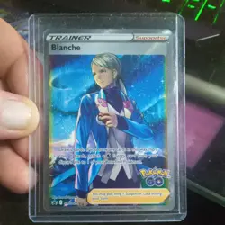 Blanche Pokemon GO SWSH227 Full Art Black Star Promo NM - Image 1