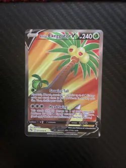 Alolan Exeggutor V 071/078 Full Art Ultra Rare - Pokemon GO Holo - Near Mint - Image 1