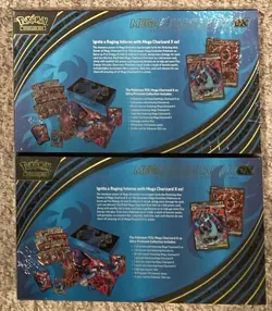 Pokemon TCG Mega Charizard x EX Ultra-Premium Collection Lot of 2 Factory Sealed - Image 3