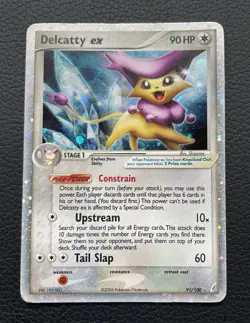 Pokemon Company Delcatty ex 91/100 Crystal Guardians Holo Ultra Rare - Image 1