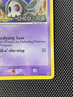 Pokemon TCG Duskull Reverse Holo Stamped EX Deoxys 2005 58/107 - Image 4