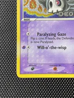 Pokemon TCG Duskull Reverse Holo Stamped EX Deoxys 2005 58/107 - Image 5