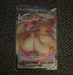 Pokemon TCG Eevee VMAX Holo Sealed Promo SWSH087 Sword & Shield Single - Image 1