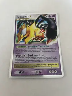 Giratina LV.X 124/127 - Pokemon TCG - Platinum Holo Great Condition LP - Image 1
