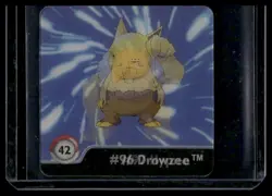Pokemon Artbox Action Flipz 1999 Series One #42 #96 Drowzee #97 Hypno LP - Image 1