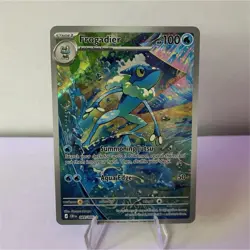 Nintendo Pokemon TCG Frogadier 089/086 Chaos Rising Full Art Holo English 2026 - Image 1
