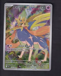 Zacian 100/094 Illustration Rare Phantasmal Flames Pokemon Near Mint - Image 1
