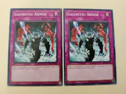 2x Sakuretsu Armor DCR-EN102 Common Unlimited LP - Image 1