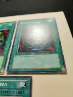 3x Pot of Greed SD4-EN018 Common 1st Edition LP - Image 4