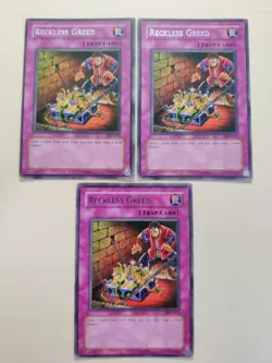 3x Reckless Greed PGD-051 Rare 1st edition Rare LP/MP - Image 1
