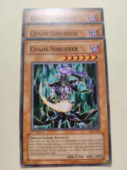 3x Chaos Sorcerer IOC-023 1st Edition LP/MP - Image 1