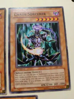 3x Chaos Sorcerer IOC-023 1st Edition LP/MP - Image 5