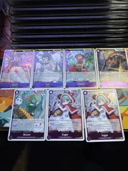 One Piece Purple Holo Bundle #2 - Image 3