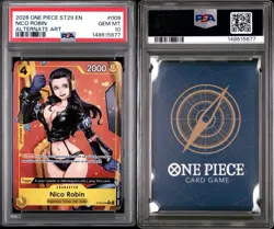 Bandai One Piece ST29-009 Nico Robin Alternate Art PSA 10 2026 - Image 3