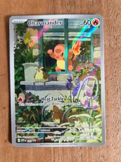 Pokemon TCG Obsidian Flames Charmander #044 SVP Black Star Promo Card, NM - Image 1