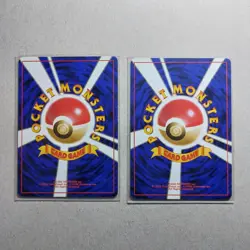 Squirtle No. 007 & Charmander No.004 Team Rocket Commons Pokemon Card Japanese - Image 2