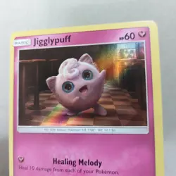 Jigglypuff Detective Pikachu Set 14/18 Holo Common Pokemon Card TCG - Image 3
