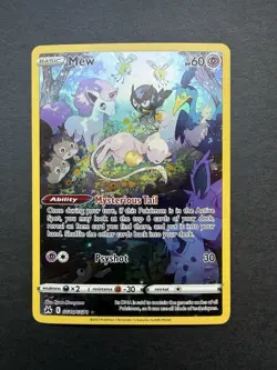 Mew - GG10/GG70 - Pokemon Crown Zenith Galarian Gallery Holo Card NM - Image 1