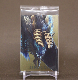 ZINOGRE Monster Hunter Wafer Card #26 Bandai Sealed TCG 20th Anniversary - Image 1