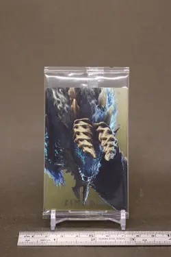 ZINOGRE Monster Hunter Wafer Card #26 Bandai Sealed TCG 20th Anniversary - Image 2