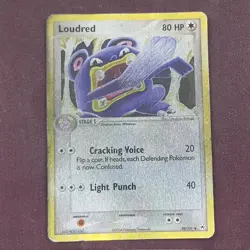 Loudred 39/101 Tomokazu Komiya Rare💥DAMAGED💥EX Hidden Legends Pokemon Card TCG - Image 1