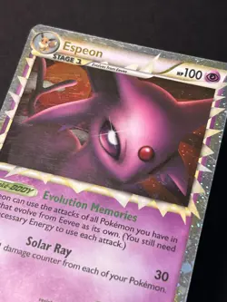 Pokemon Card - Espeon HGSS Undaunted 81/90 Prime Rare - Image 3