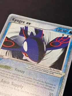 Pokemon Card - Kyogre ex Nintendo Black Star Promo 037 Promo - Image 3