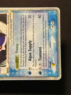 Pokemon Card - Kyogre ex Nintendo Black Star Promo 037 Promo - Image 4