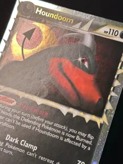 Pokemon Card - Houndoom HGSS Undaunted 82/90 Prime Rare - Image 3