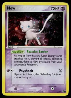 Pokemon Card - Mew POP Series 4 Holo 4/17 Rare - Image 1
