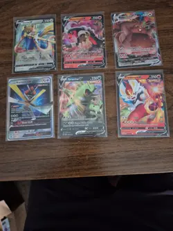 6 Pokemon Card Lot - Image 1