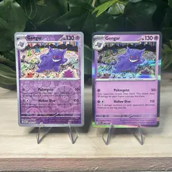 Gengar 094/165 Reverse Holo & Holo 151 Pokemon Card NM - Image 1
