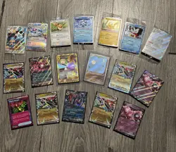 GERMAN Pokemon 18x cards -Holiday Promo + Hyper rare + Illustration rares + EXs - Image 1