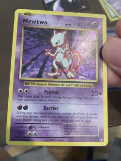 DMG Pokemon 6 Card Lot All DAMAGED Condition Mew Mewtwo See Description. - Image 3