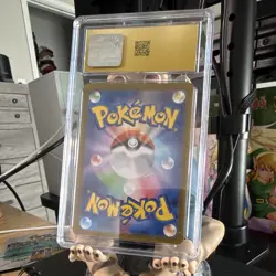 CGC Pristine 10 Suicune Inferno X 026/080 Holo Pokemon Card Japanese 2025 - Image 2