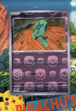 Pokemon TCG Elgyem (Master Ball Pattern) 040/086 Sv: Black Bolt Holo NM/M - Image 1