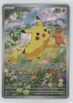 Pikachu (Paldea Adventure Chest) Holo Pokemon Scarlet & Violet Black Star Promo - Image 1
