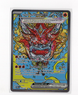 Pokemon TCG SV Prismatic Evolutions Hearthflame Mask Ogerpon ex 148/131 NM - Image 1