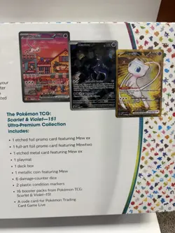 Pokemon 151 Ultra Premium Collection Box Brand New Factory Sealed - Image 5