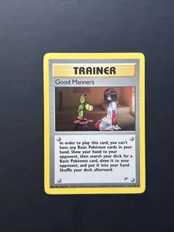 Pokemon Good Manners 111/132 Gym Heroes - Image 1