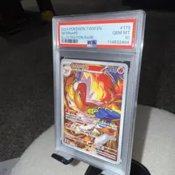INFERNAPE PSA 10 #173 2024 POKEMON TWM EN-TWILIGHT MASQUERADE ILLUSTRATION RARE - Image 2