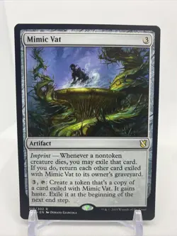x1 Mimic Vat 219/302 Commander 2019 MTG Magic The Gathering Near Mint - Image 1