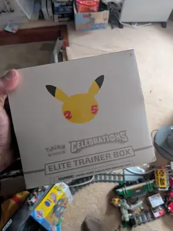 Nintendo Pokemon TCG Celebrations Elite Trainer Box ETB 25th Anniversary 820650809439 - Image 1