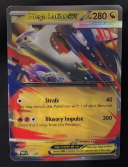 Pokemon Mega Latias ex 011 ME Promo JUMBO Card NM - Image 1