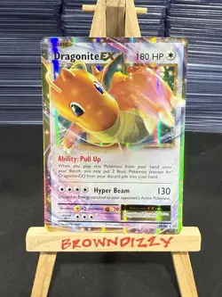 Pokemon Dragonite EX Holo Ultra Rare #72/108 XY Evolutions - Image 1